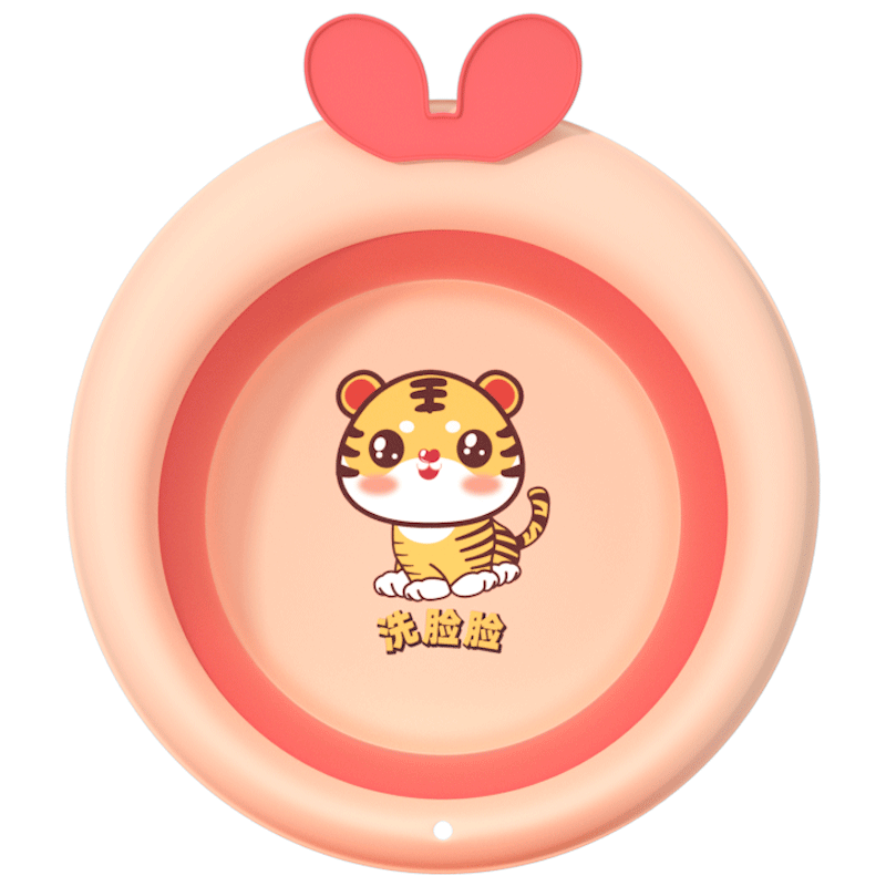 Baby Washbasin Children's Supplies Newborn Folding Newborn Baby Butt Washing Household Foot Basin Basin