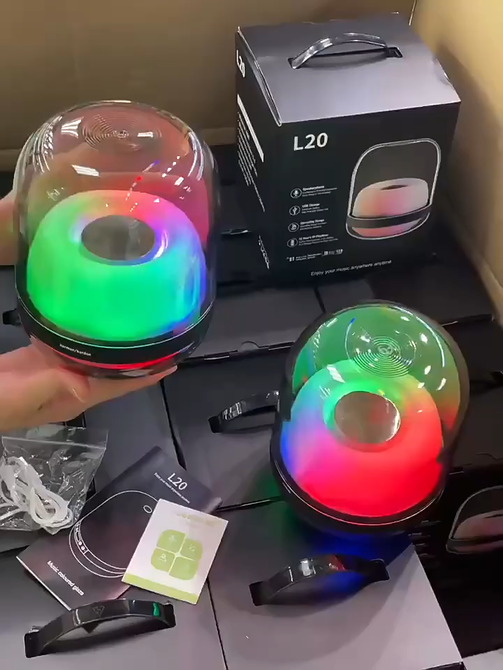Harman Catton Crystal Colour Glass 4th Generation Wireless Bluetooth Speaker Home Computer Desktop Audio