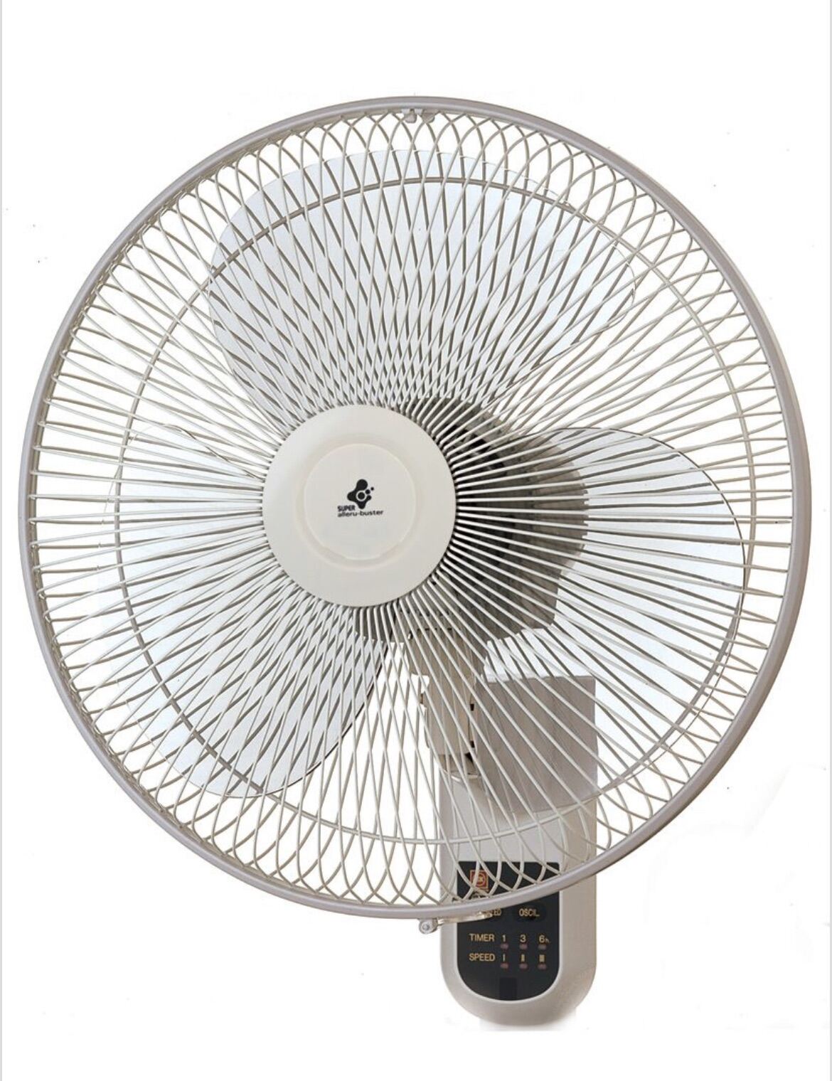 KDK M40MS Wall Fan 16 Inch With Remote Control (Grey)