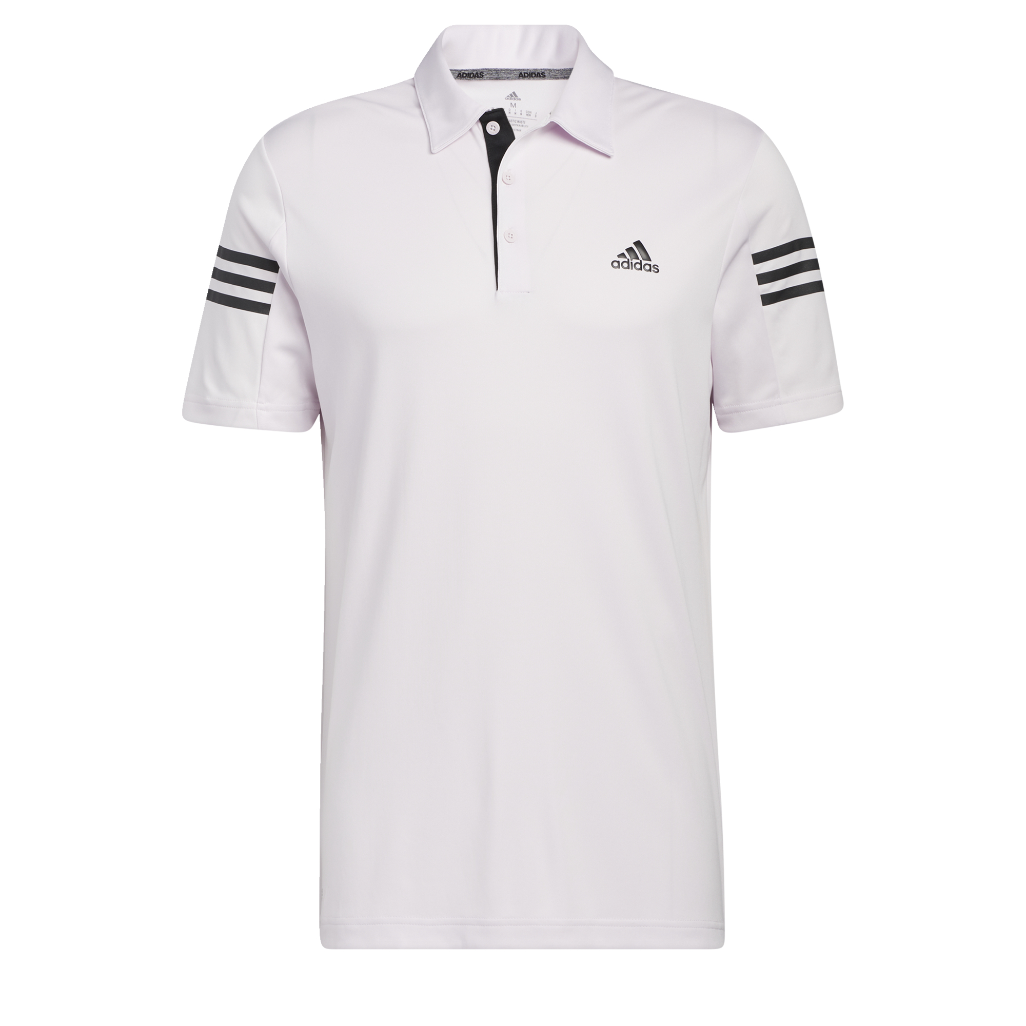 adidas GOLF 3-Stripes Polo Shirt Pink HC5346