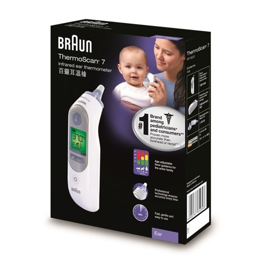 Braun Thermoscan 7 IRT6520 *Infrared* *Ear Thermometer* Singapore Local Warranty*Fast Shipping*Omron