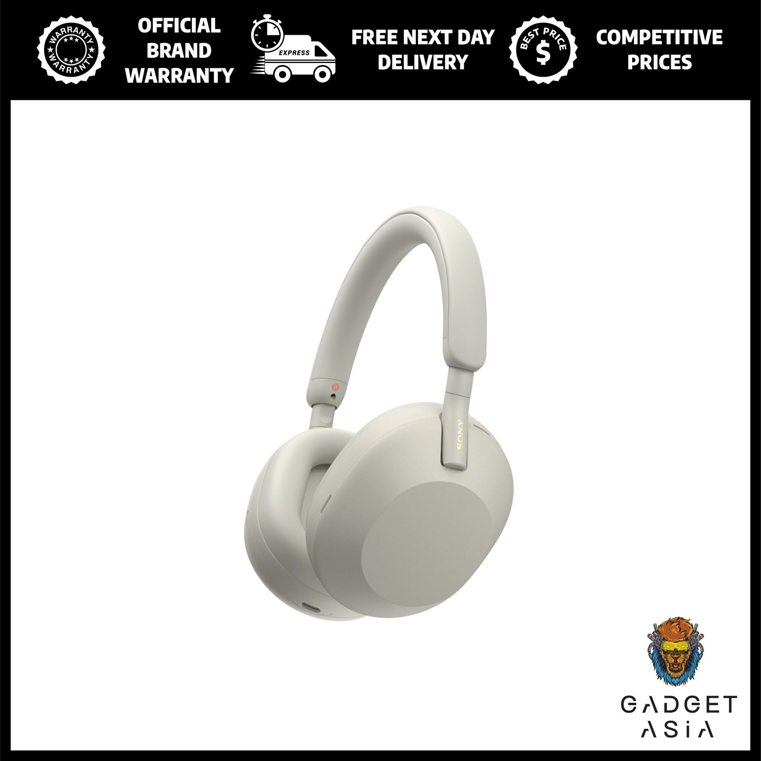 (NEXT DAY DELIVERY) Sony Singapore WH-1000XM5 WH1000XM5 Wireless Noise Cancelling Headphones (15 Months Warranty)