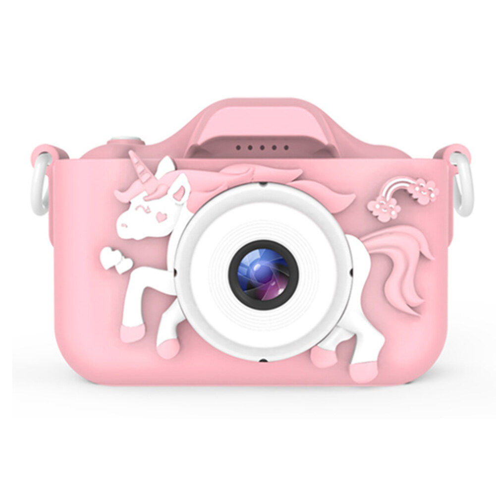 [Mega Sale] Kids Mini Camera Cute Horse Digital Video Camera Children Educational Toys