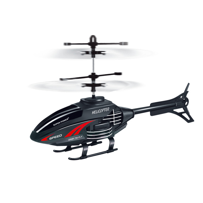 Meettoy Remote Control Helicopter Toy Rechargeable Infrared Induction Aeroplane RC Flying Toy for Kids Boy Birthday Gift