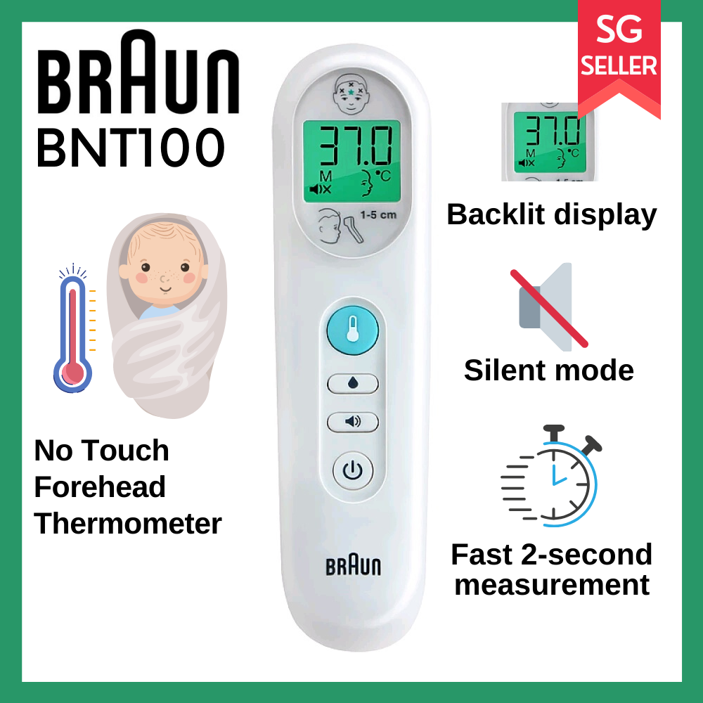Braun Thermometer - BNT100 No Touch Forehead Thermometer