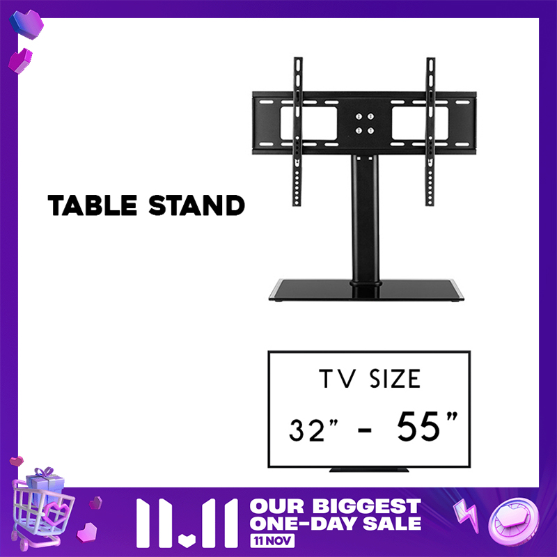 TV STAND TV BRACKET MOUNT TABLE TOP TV MOUNTING ALL BRAND TV INSTALL 32 - 55 INSTALLATION AVAILABLE HOUSE OFFICE