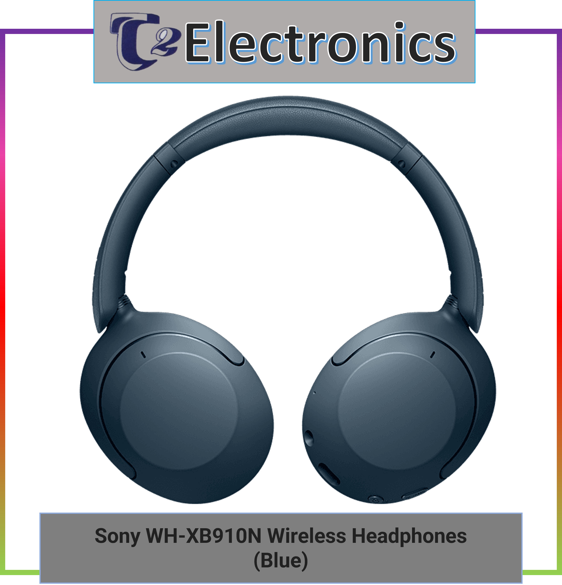 Sony WH-XB910N Extra BASS Noise Cancelling Headphones - T2 Electronics