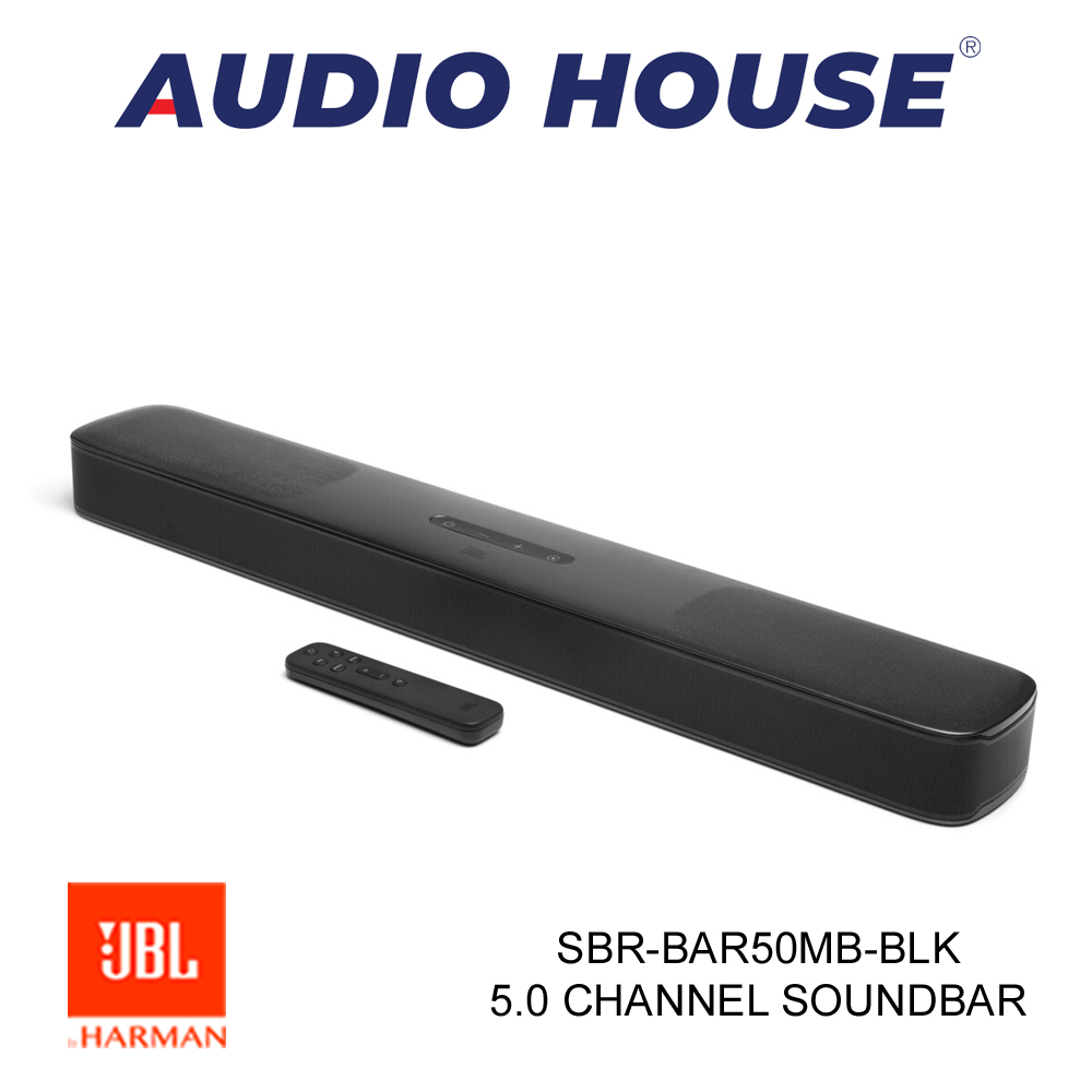JBL SBR-BAR50MB BLK 5.0 CHANNEL SOUNDBAR (BLACK) ***1 YEAR WARRANTY***