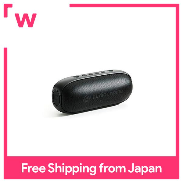 Audioengine Audioengine 512 portable Bluetooth speaker with full range transducer and passive radiator (black)