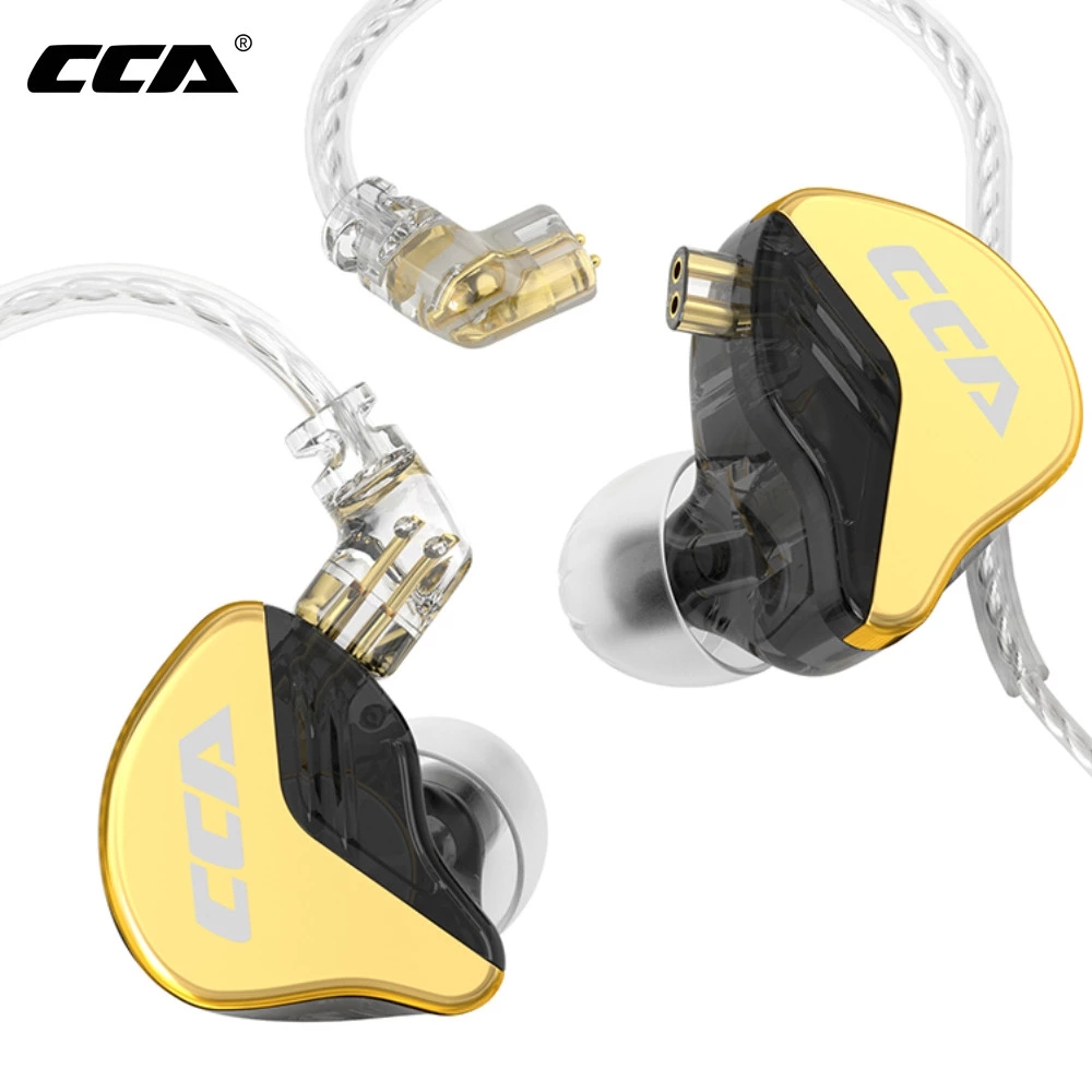 CCA CRA+ Sport Headset Monitor Headphone Mp3 Music Wired Earphone Noise Cancelling Earbuds Game Microphone 3.5mm KZ Audifonos