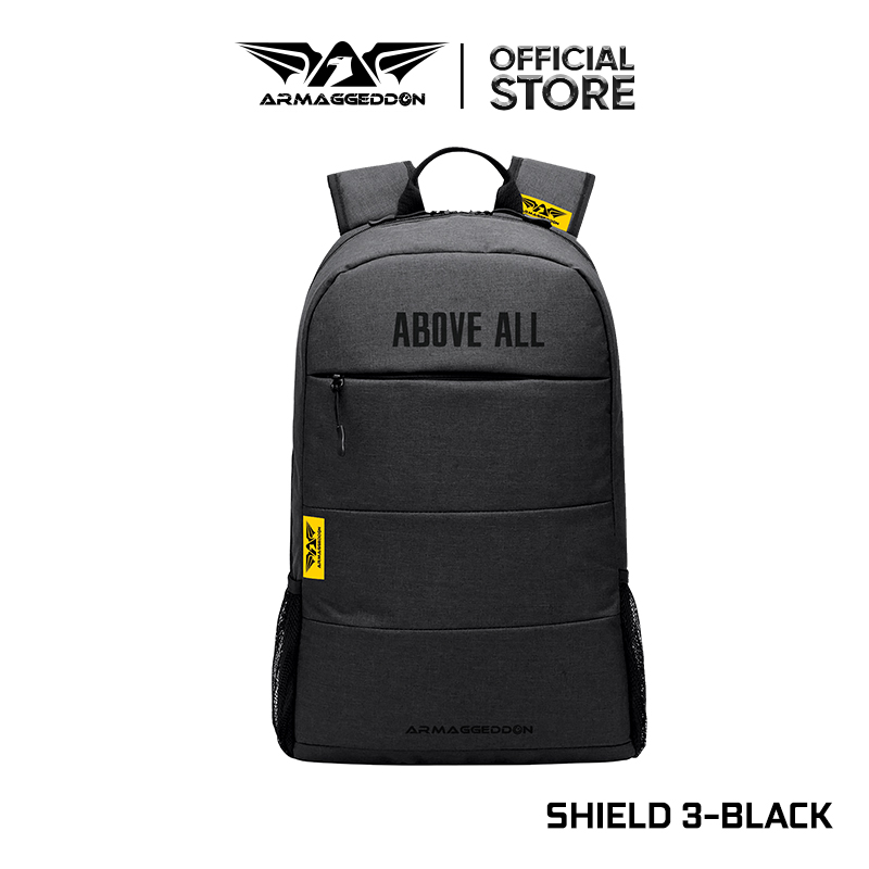 Armaggeddon Shield 3 Gaming Laptop Backpack with Security Lock | USB Charger Port | Splash Resistant