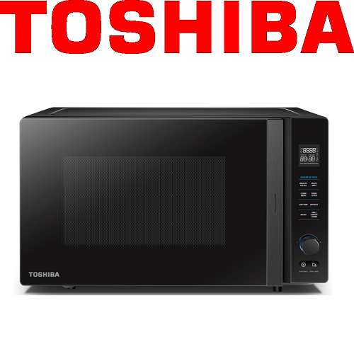 TOSHIBA MV-TC26TF(BK) 26L BLACK MICROWAVE OVEN WITH GRILL, CONVECTION AND HEALTHY AIR FRY