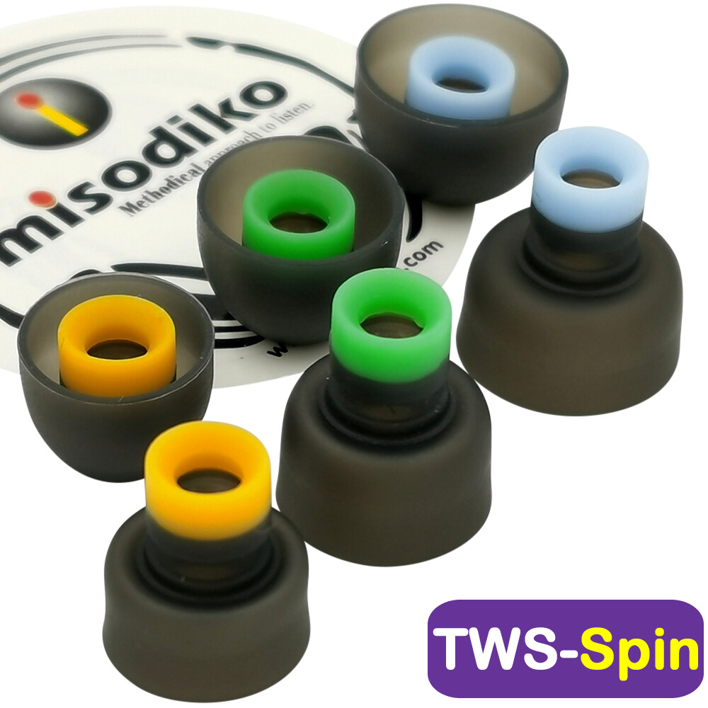 misodiko Silicone Earbuds Tips Replacement for 5ony WF-1000XM4 C500 / WI-XB400 / LinkBuds S / MDR-XB55AP Earphones