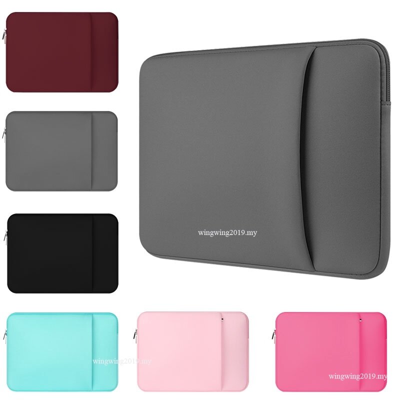 11 13 15 14 15.6 16 inch Laptop Bag Sleeve Case Cover Soft Notebook Pouch For Apple MacBook Lenovo HP Dell Asus