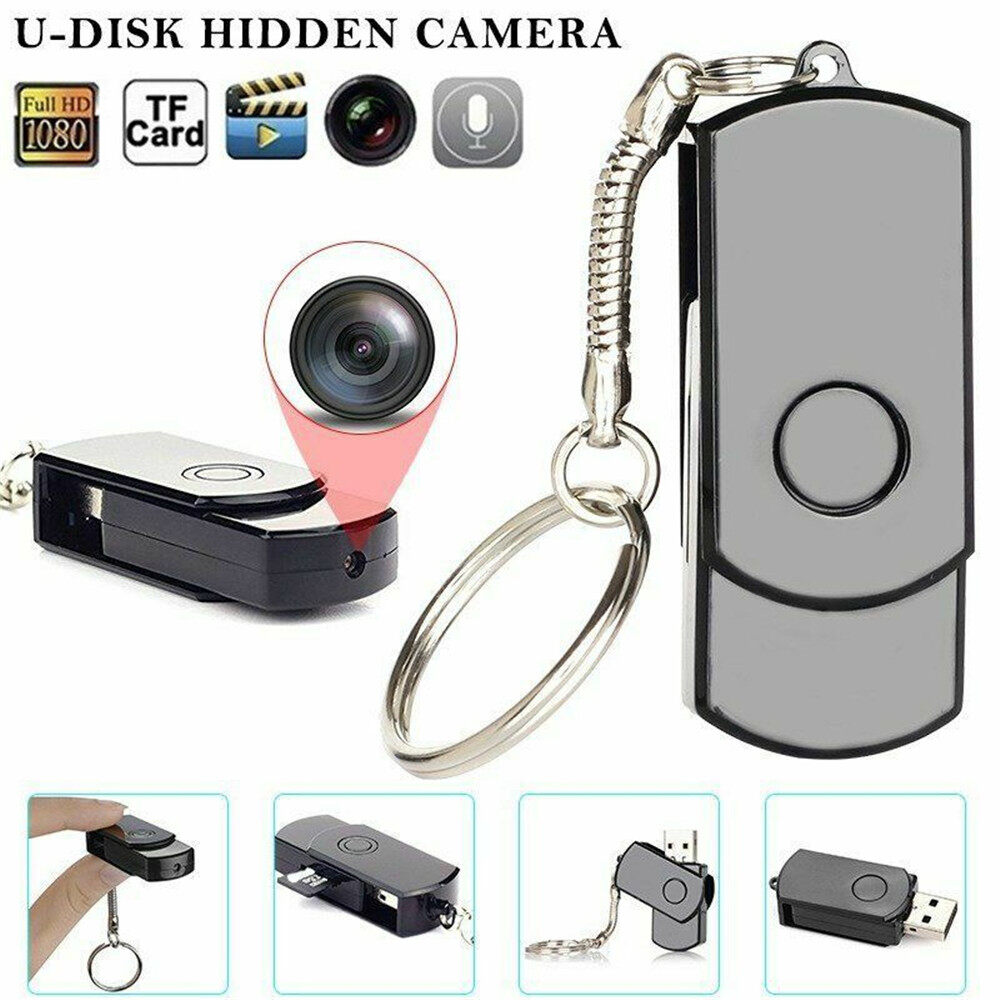 【Ready Stock】Winstong Mini USB Flash Drive Pinhole Hidden DVR Camera U Disk 1080P HD Video Recorder