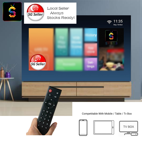 SYBER REMOTE/4k/6k/8k/FOR ALL ANDROID DEVICE USE on sale now