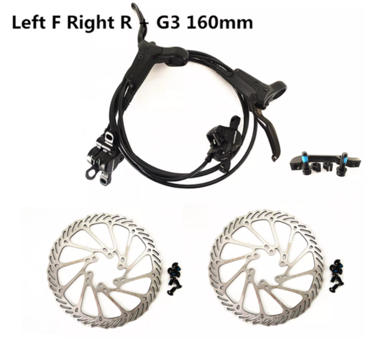 TEKTRO HD-M275 Hydraulic Disc Brake 800/1450mm MTB Bicycle Front Rear Brake With 160mm Rotor Mountainbike Caliper Clamp