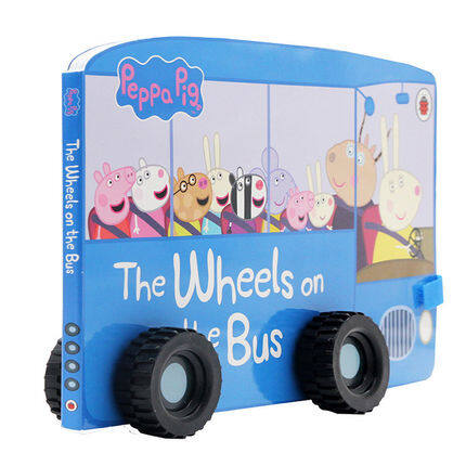 milumilu sing along with Peppa Pig:The Wheels on the Bus Original English Picture Book Early Education