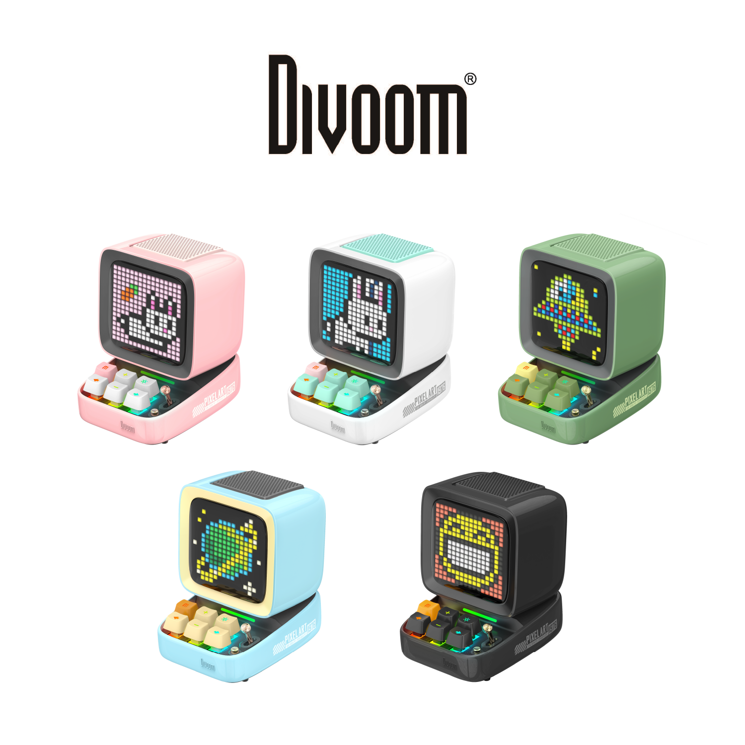 [New Model] Divoom Ditoo Pro - Pixels Bluetooth Speaker w/enhanced bass | 1 Year Warranty