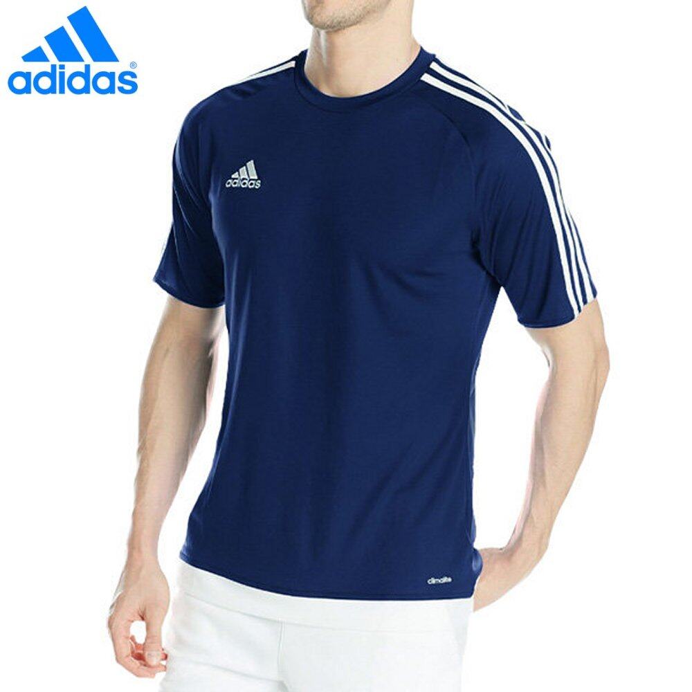 Adidas Estro 15 Jersey S16150 S/S Dark Blue-White T-Shirts (Adidas Korea Size)