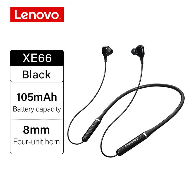 Original Lenovo XE66 Pro Wireless Headphones 5.0 Waterproof Sports Bluetooth Earphone High Sound Quality Ultra Long Standby Time