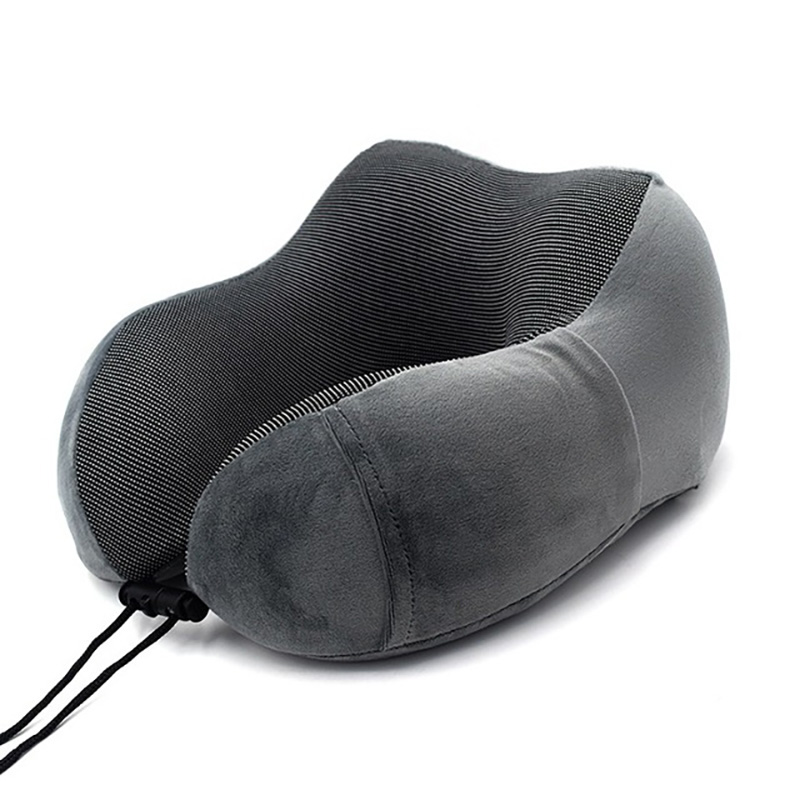 U Shaped Memory Foam Neck Pillows Travel Office Ergonomics Pillows Cushion Soft Slow Rebound Cervical Healthcare Bedding