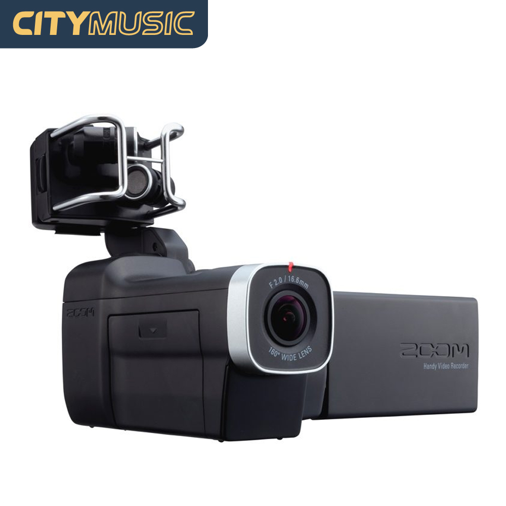 Zoom Q8 2.3K HD Handy Video Recorder with Interchangeable Mic Capsule System