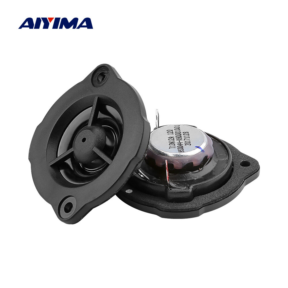 AIYIMA 2Pcs Tweeter Car Speakers Driver 12 Ohm 5W Hifi Fever Sound Music DIY Treble Speaker For Sound System Loudspeaker