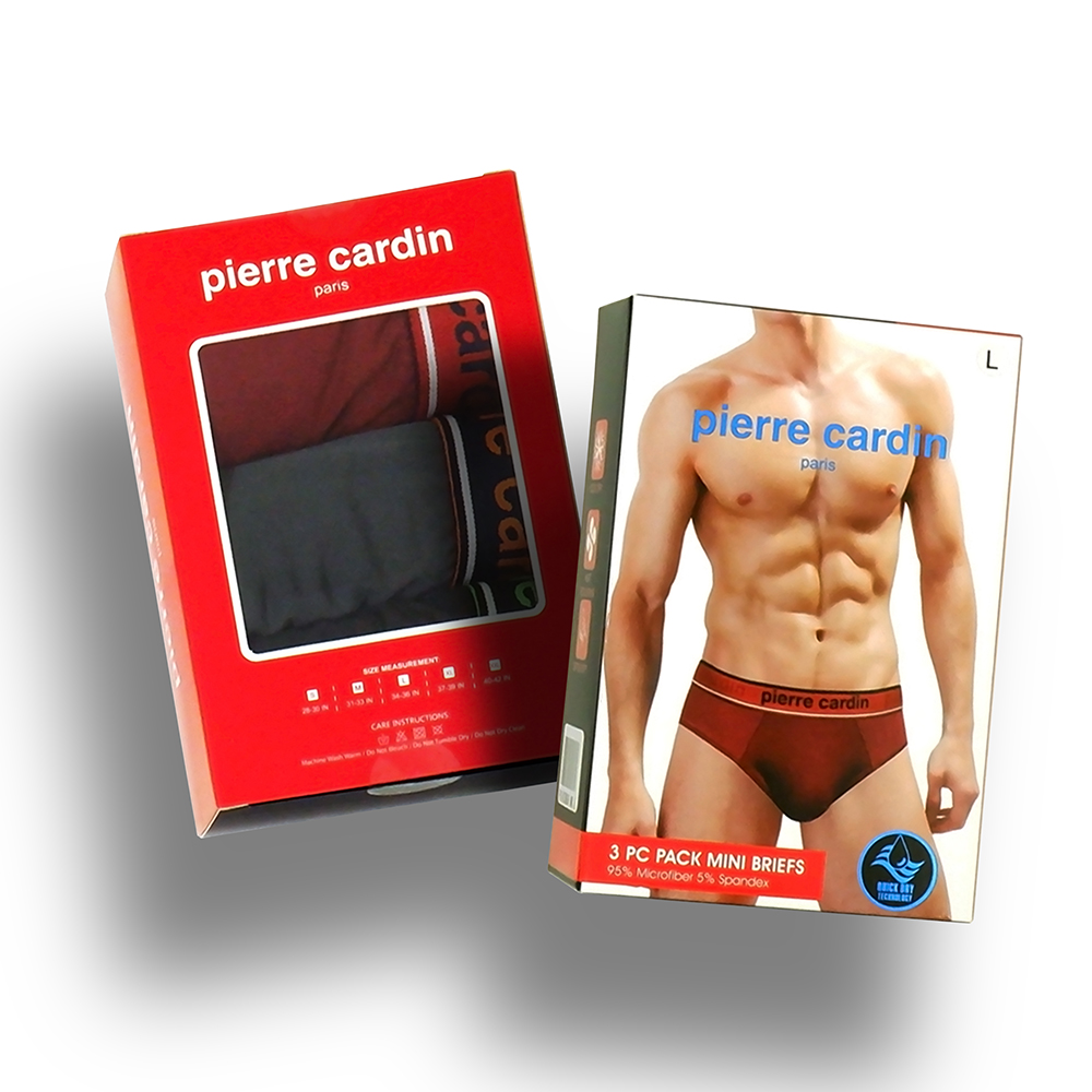 Pierre Cardin  3 Pcs Pack Men Underwear Mini Briefs