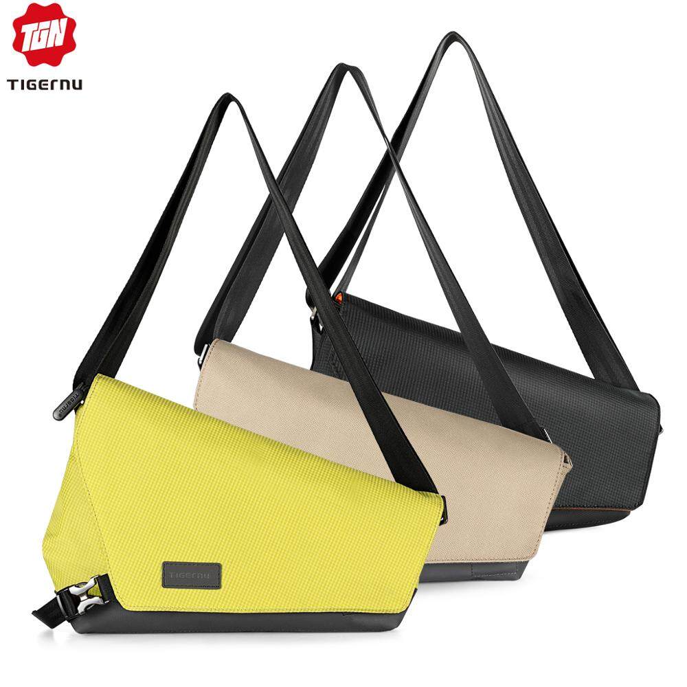 2020 Tigernu Men Sling Bag Waterproof Messenger Bag Anti-theft Shoulder Bag pack Korean Bags