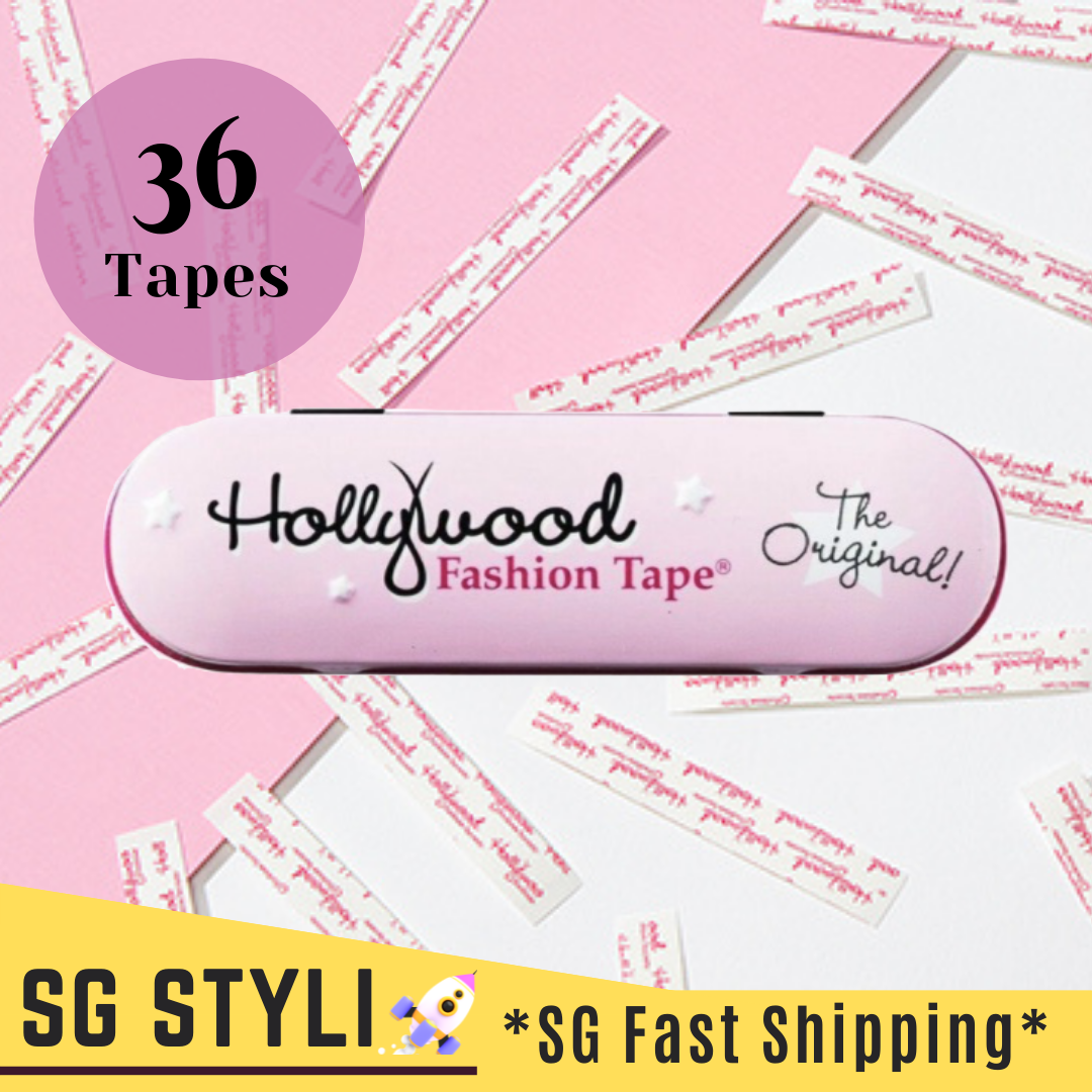 ? Hollywood Fashion Tape (36 Pcs 1 Tin) Fashion Secrets Double-Stick Apparel Tape *3 Days Delivery*