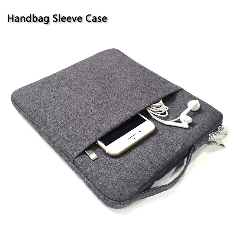 Handbag Sleeve Case For Ipad Pro 11 2021 2020 Zipper Waterproof Pouch Bag Case For Ipad 10.2 8th 7th Generation Tablet Cover