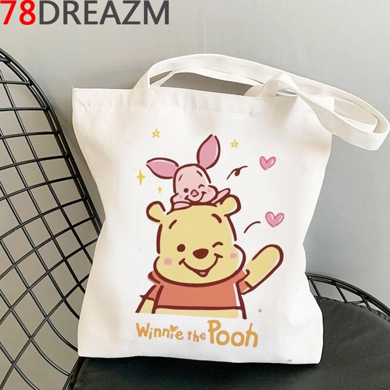 Winnie the Pooh shopping bag recycle bag reusable bolso shopping bag bolsas ecologicas jute bolsas reutilizables sacolas