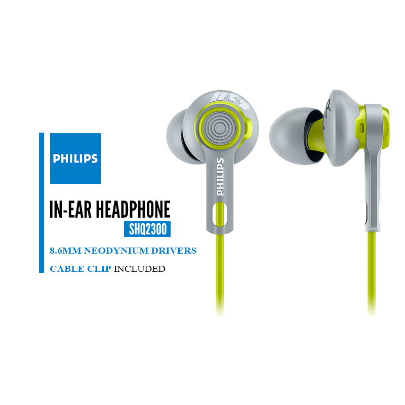Philips ActionFit SHQ2300 In-ear Sports Headphones