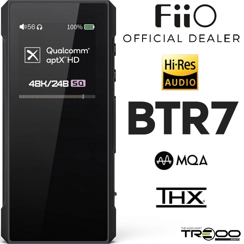 FiiO BTR7 Wireless Bluetooth Portable Headphone Amplifier & USB DAC with Microphone