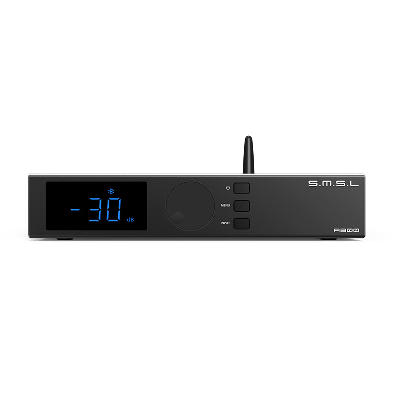 SMSL A300 Power Amplifier BTL Mode Bluetooth5.0 Remote Control Digital Amplifier