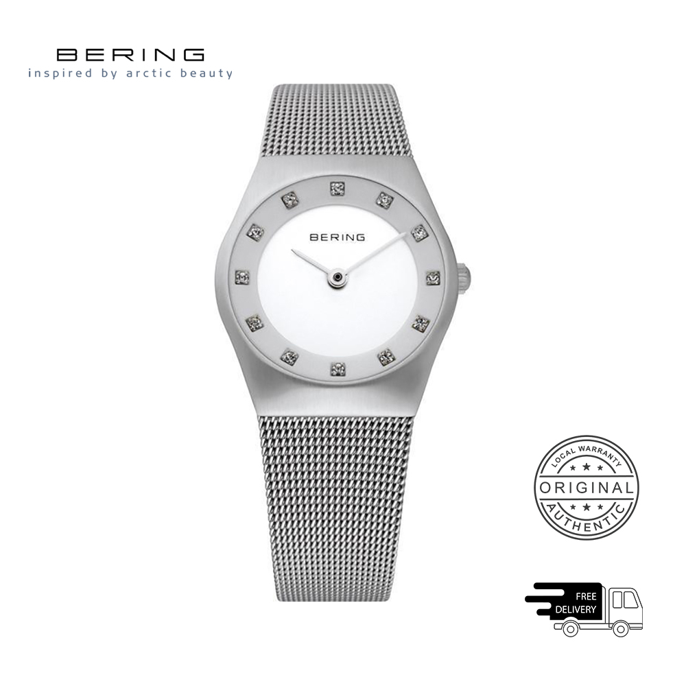 BERING Classic 11927-000 White 27 mm Women's Watch