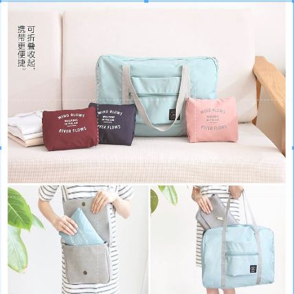 Foldable Travel Bag Pastel Travel Luggage Bag Foldable Luggage Bag Luggage Travel Storage Bag Waterproof Luggage Bag Travel Shopping Bag Men Women