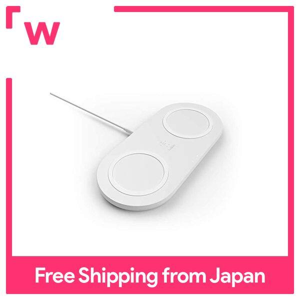 Belkin Wireless Charger iPhone 12 Pro / 12 / SE / 11 / XR / AirPods / Android Smartphone Compatible White BOOST ↑ CHARGE WIZ002dqWH-A