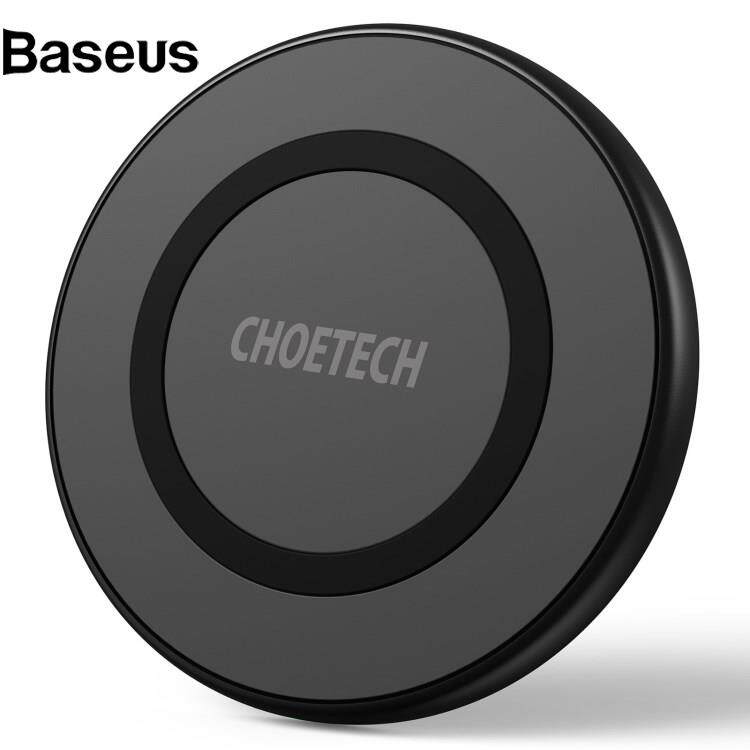 Baseus CHOETECH T526-S Wireless Charger 10W Fast Charging Desktop Round Shape Charging Pad