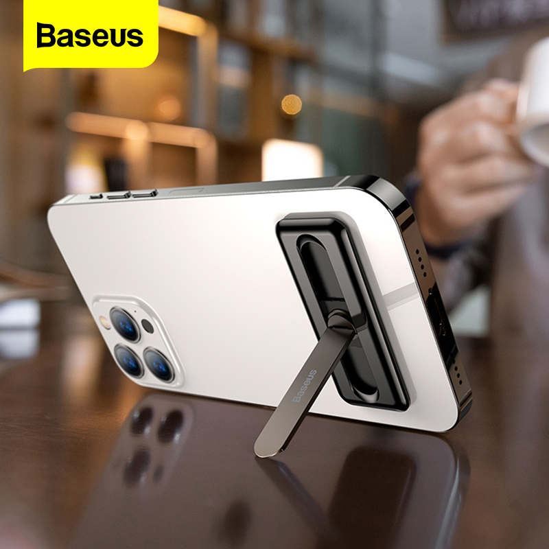 Baseus Adjustable Phone Holder 360 Degree Rotation Foldable Stand Universal Desktop Mount Bracket For iPhone 14 13 12 Pro Max Xiaomi Samsung Huawei