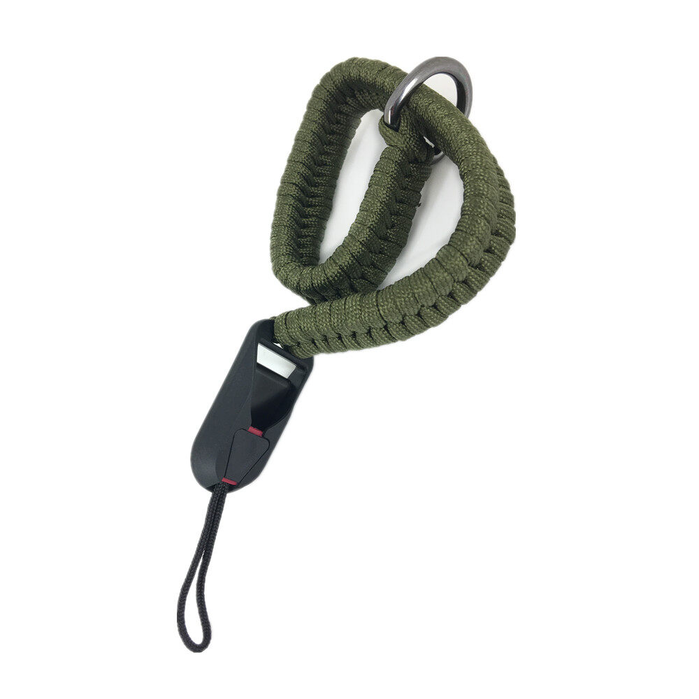 Quick Release Buckle + Woven Nylon Hand Strap Adjustable Rope Wrist Wristband Lanyard for Mirrorless Film DSLR Camera