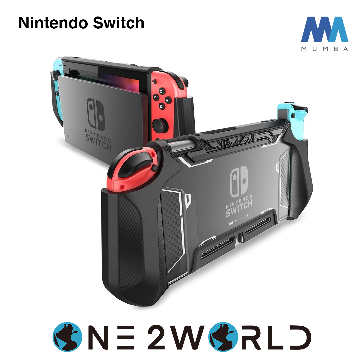 Mumba Blade Series Dockable Protective Grip Case for Nintendo Switch