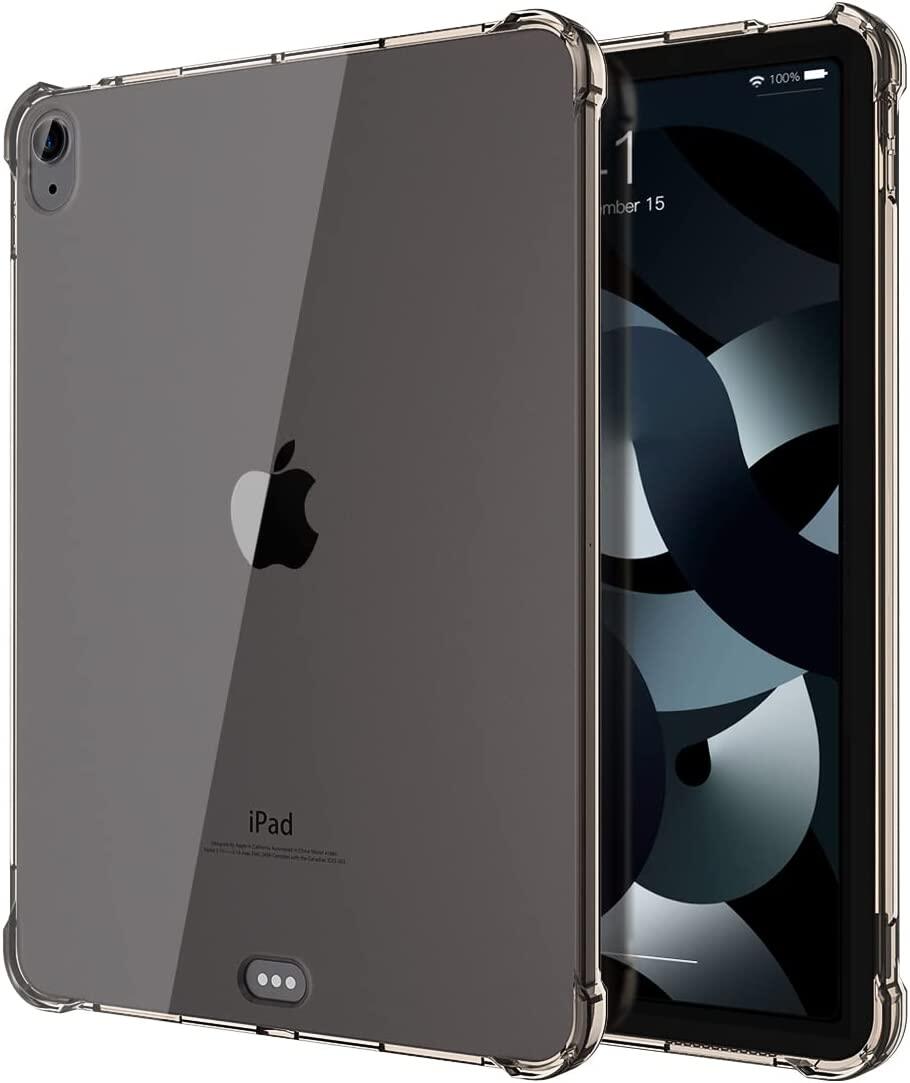 Moko Case Compatible with iPad Air 5th/4th Generation, iPad Air Case 5th/4th Generation 10.9 inch, [Support Touch ID & iPencil Charging] Slim Clear TPU Protective Shell