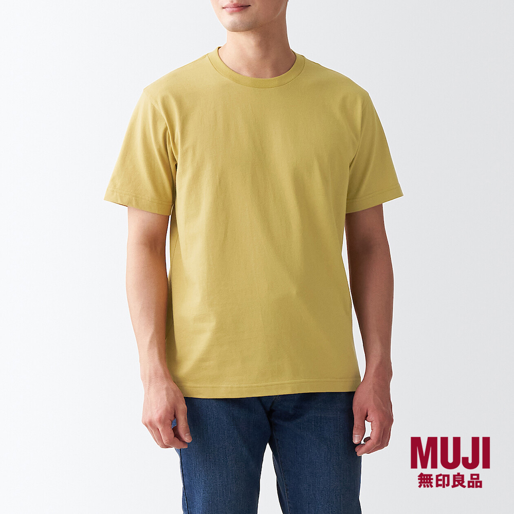 MUJI Men Washed Jersey T-shirt