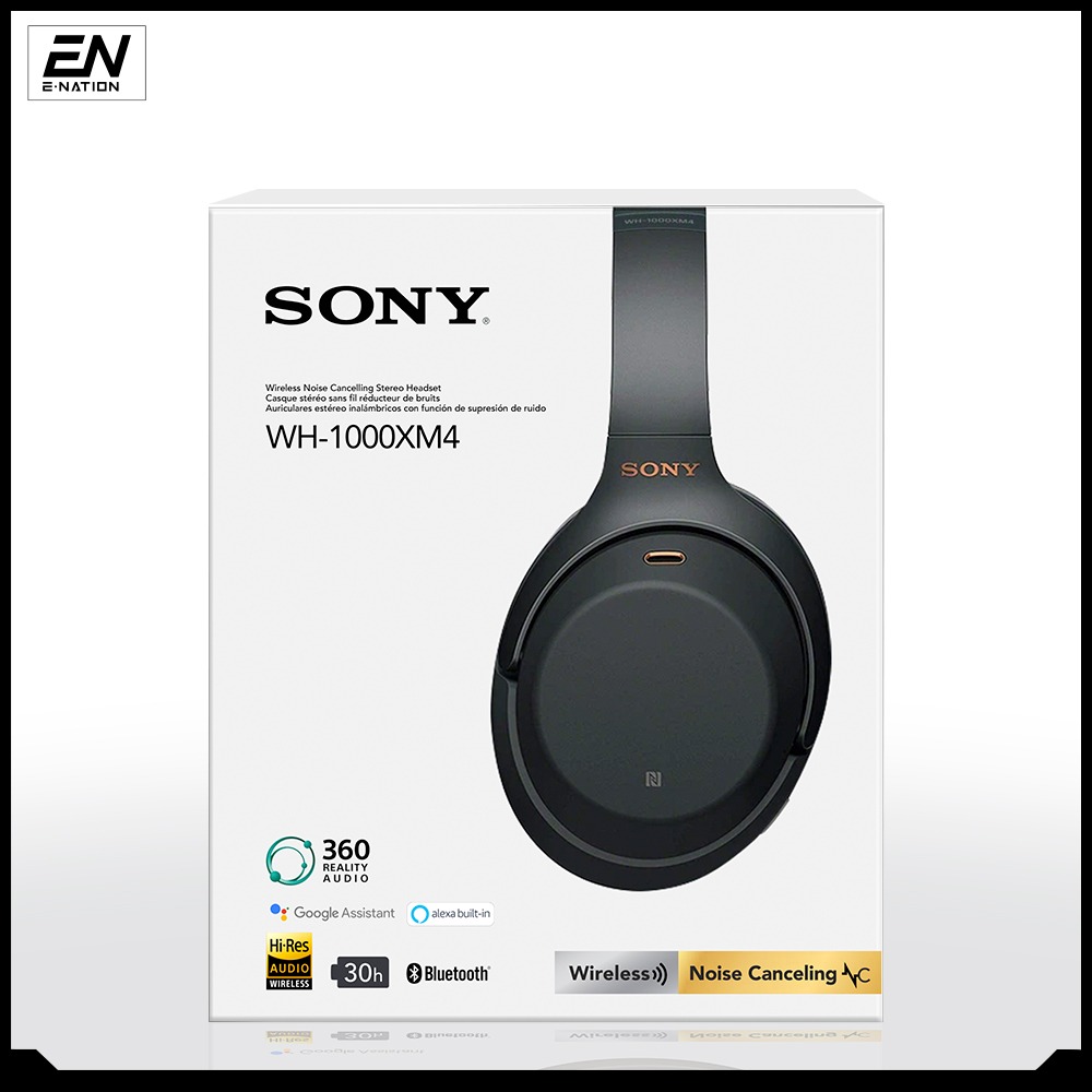 Sony WH1000XM4 | WH-1000XM4 - Over-Ear Noise Cancelling Headphones With (1 Year Local Warranty)
