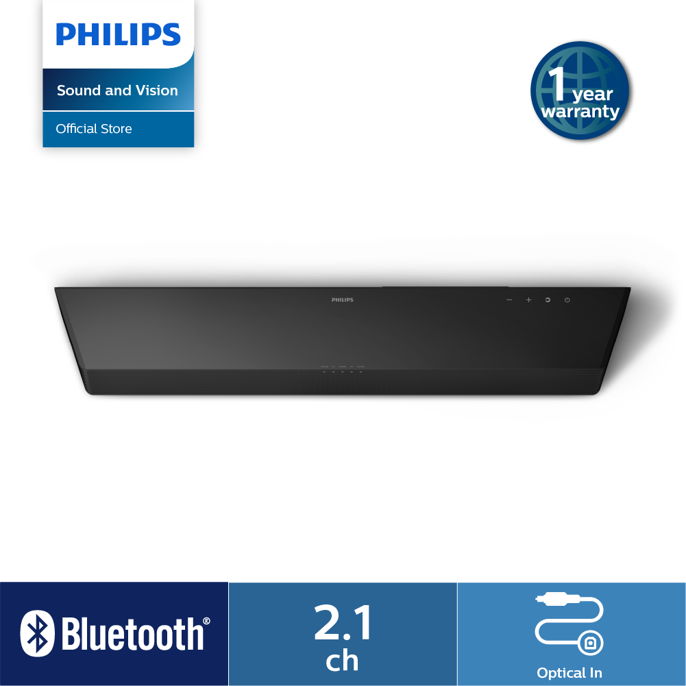 Soundbar 2.1 with Built-in Subwoofer TAB5706/98