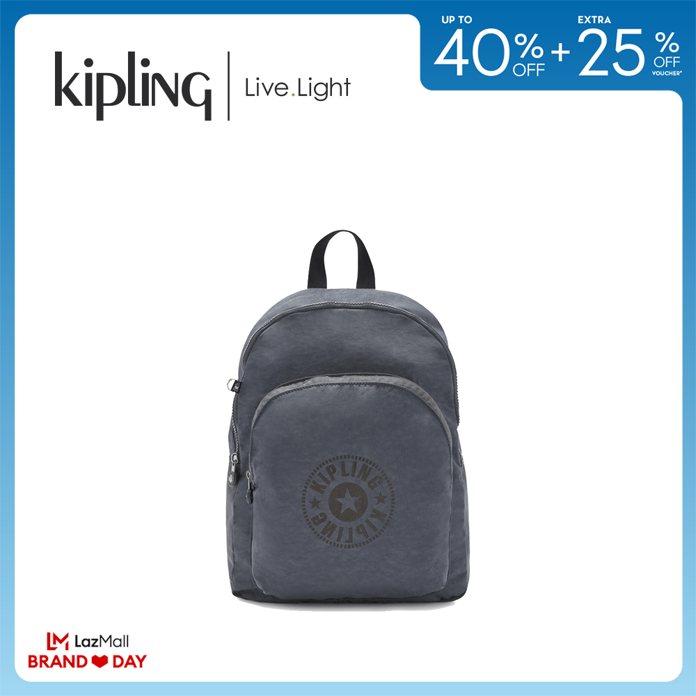 KIPLING SEOUL M LITE BACKPACKS - SLATE LITE