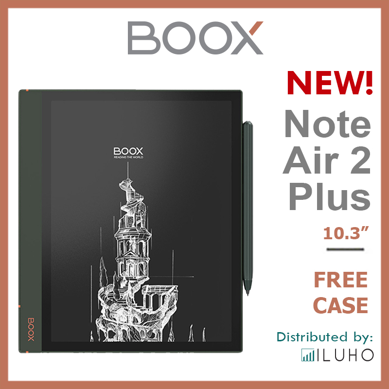 ONYX BOOX Note Air 2 Plus Android 11 Octa-core Qualcomm Processor E Ink Reader (4GB RAM, 64GB Storage)
