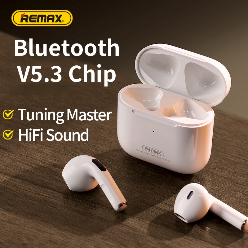 Remax TWS10I Bluetooth Earphones Stereo Wireless V5.3 Bluetooth Headphones Touch Control Noise Cancelling Gaming Headset